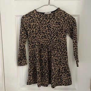 Zara Dress Girls Leopard Print size 7